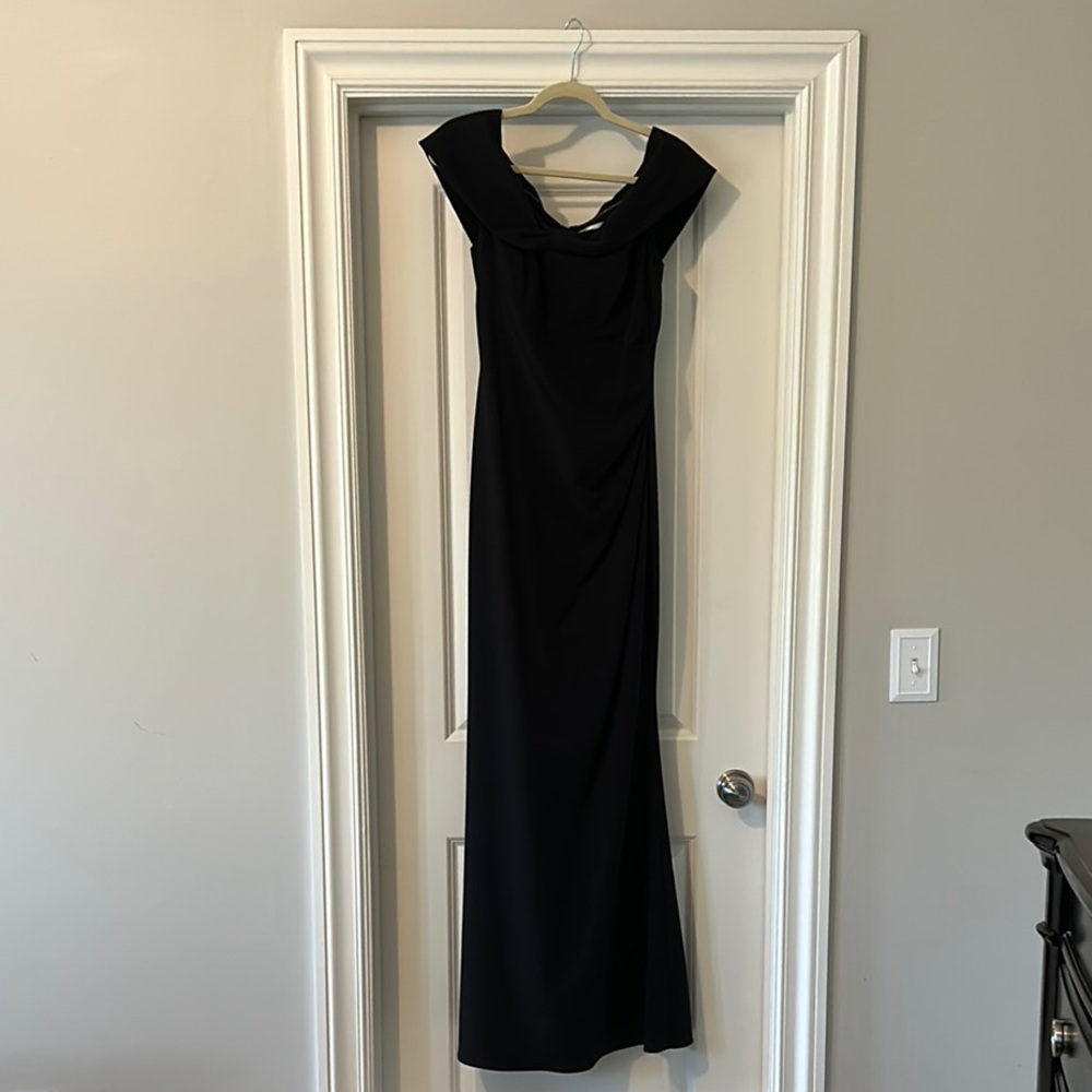 Elegant Black Evening Gown